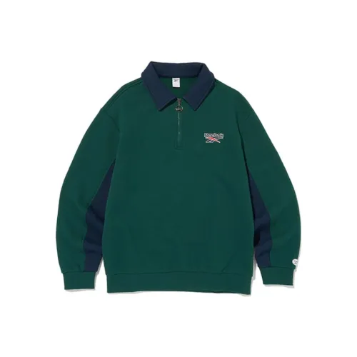 Reebok Зеленый Унисекс Свитшоты