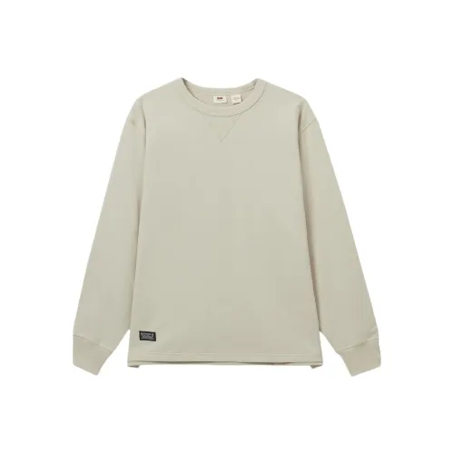 Levis Бежевый Мужской Свитшот