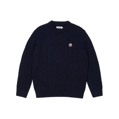 Дворцовый темно-синий унисекс свитеры