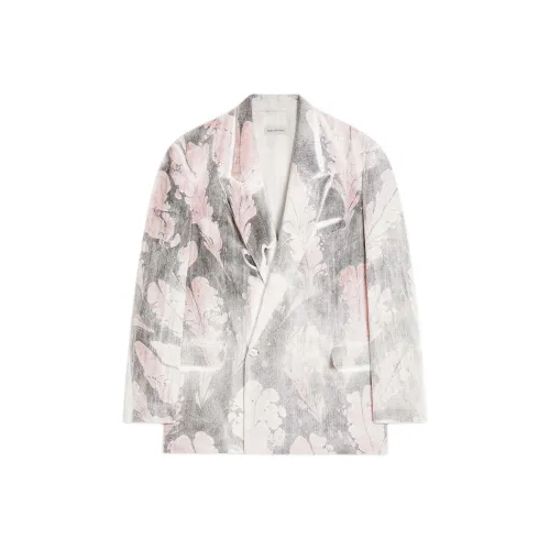 DRIES VAN NOTEN Розовый Мужской Деловые костюмы