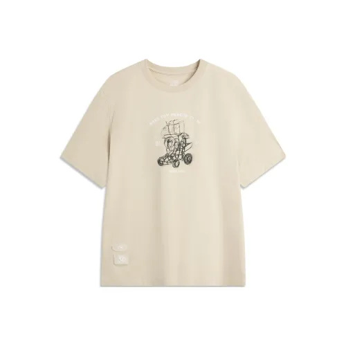 LiNing x Disney T-Shirt Мужской Берег Серый
