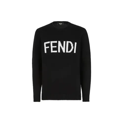 Fendi Черные Мужские Свитера