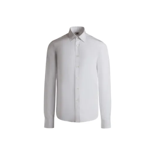 BALLY Adrien Brody Travel Collection FW24 Рубашка Мужская Белая