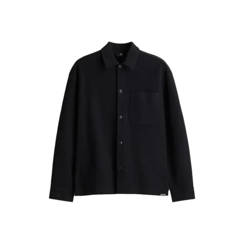 H&M Мужские Черные Рубашки