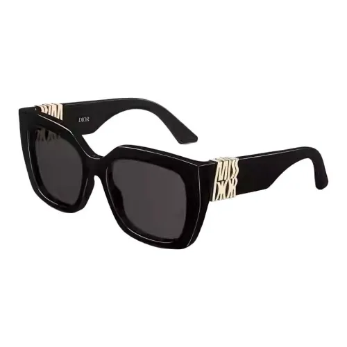 DIOR Квадратные Солнцезащитные Очки Женские Черные