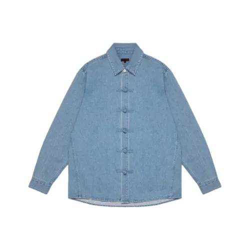 Clot SS25 Синий Унисекс Рубашки