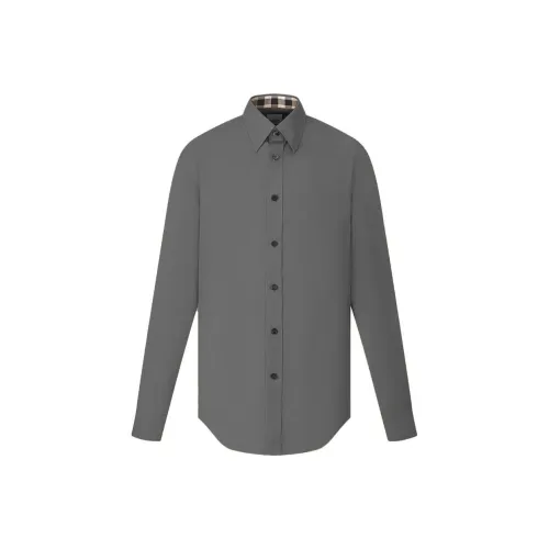 Burberry Серые Мужские Рубашки