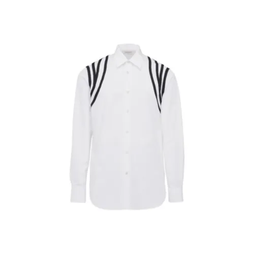 Alexander McQueen Светлый Sensing Белый Мужская Рубашка