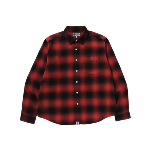 A BATHING APE Мужские рубашки