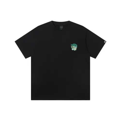 JUNGLE TIGER T-Shirt Унисекс Черный Американский Винтаж Уличная Мода