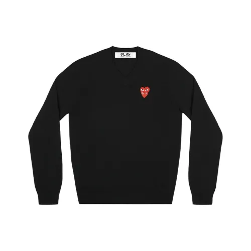 CDG Play Черные Мужские Свитера