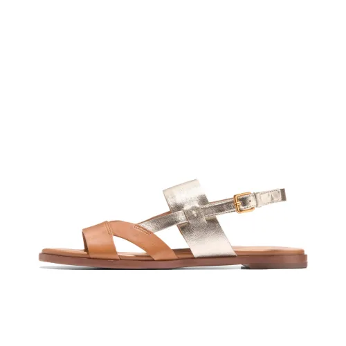 COLE HAAN One Ремень Сандалии Женские Коричневый