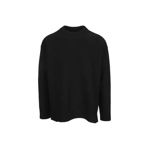 JIL SANDER Черные Мужские Свитера