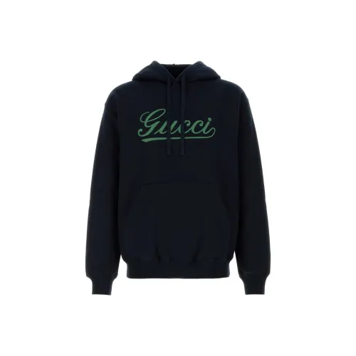 GUCCI Толстовка Мужской Темно-синий