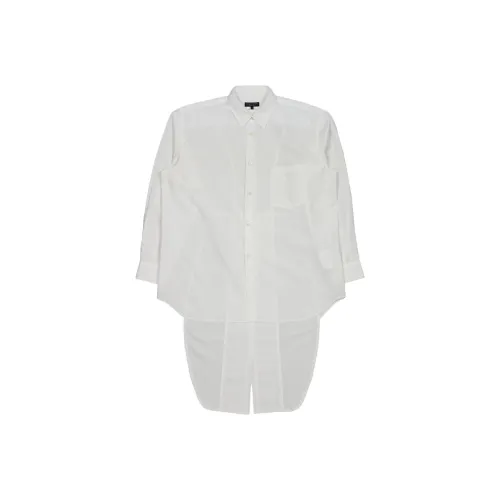 COMME Des GARCONS HOMME PLUS Белая Мужская Рубашка