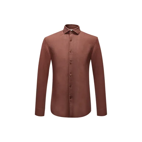 JODOLL Кофе Мужские Рубашки