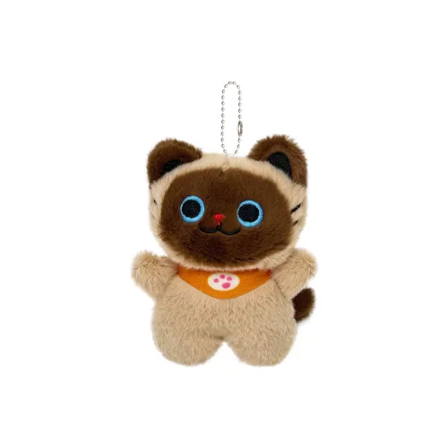 Brangdy Милый Сиямский Кот Кукла Плюшевая Подвеска 12 см Рекомендуемая Высота