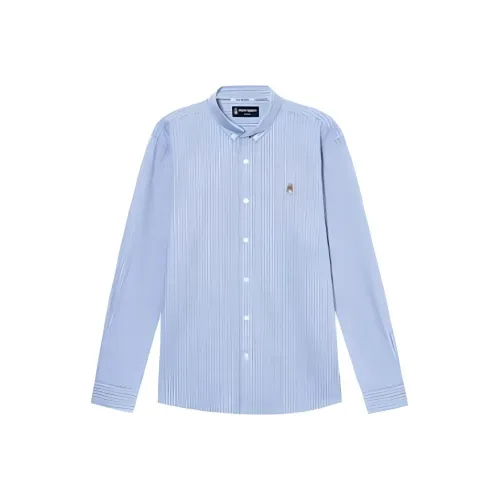 Hush Puppies Рубашка Мужская Светло-Синяя