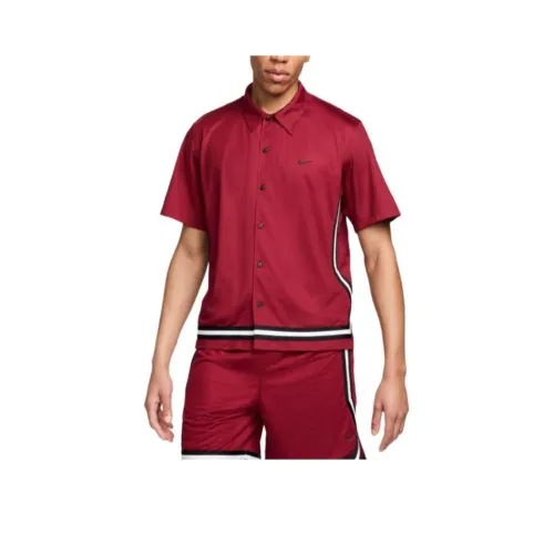 Nike Red Men's Shirts Найк Красный Мужские Рубашки