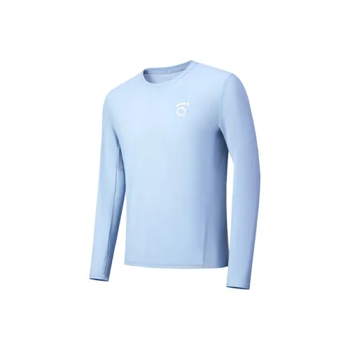 Macondo T Рубашка Мужская Синяя С блестками