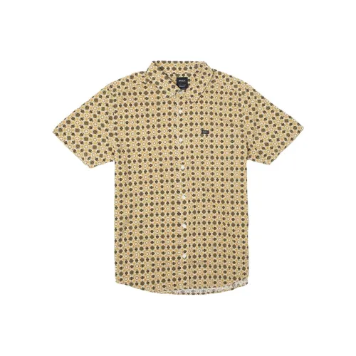 RVCA Желтые Мужские Рубашки