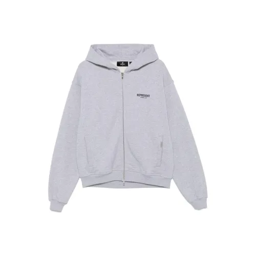 REPRESENT FW24 Свитшот Мужской Светло-Серый