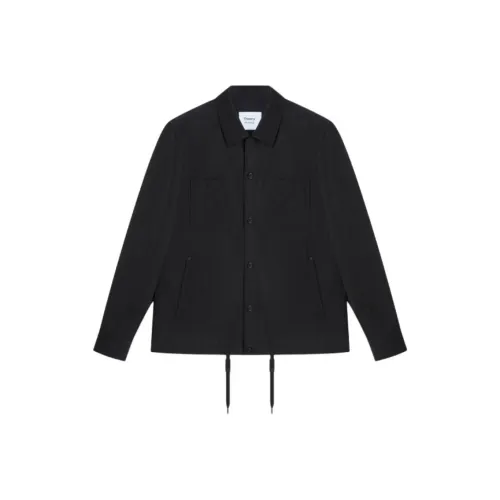 THEORY Дизайнер Co Автор Коллекция Рубашка Мужская Черная