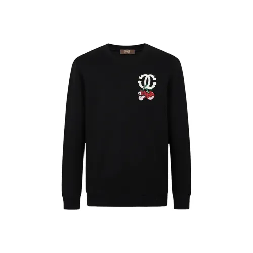 Cavalli Class Толстовка Мужской Черный