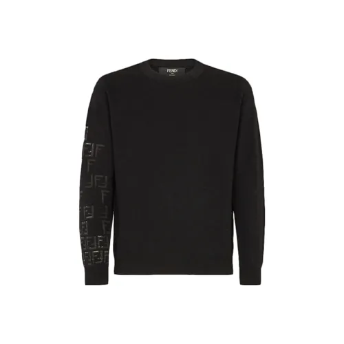 Fendi Черные Мужские Свитера