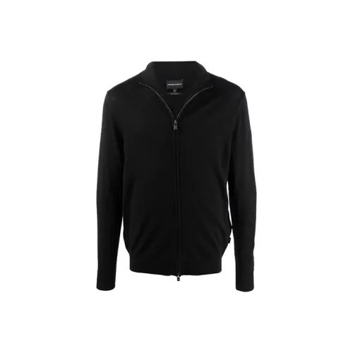 EMPORIO ARMANI FW21 Свитер Мужской Черный