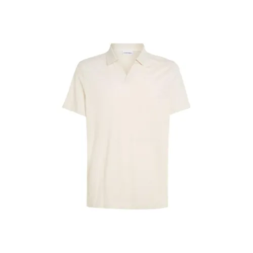 Calvin Klein Поло Мужское Белая Цапля