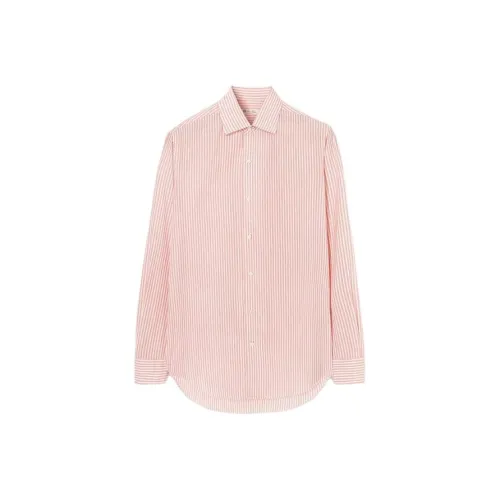Loro Piana André Tailored Рубашка Мужская Розовая