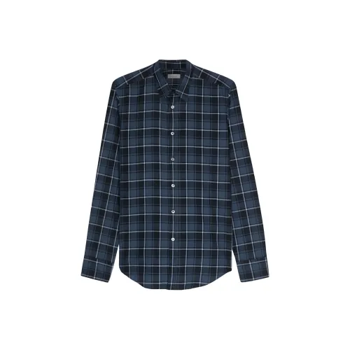 Canali Мужские Синие Рубашки
