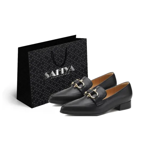 safiya Лоферы 3 см Женские Черные