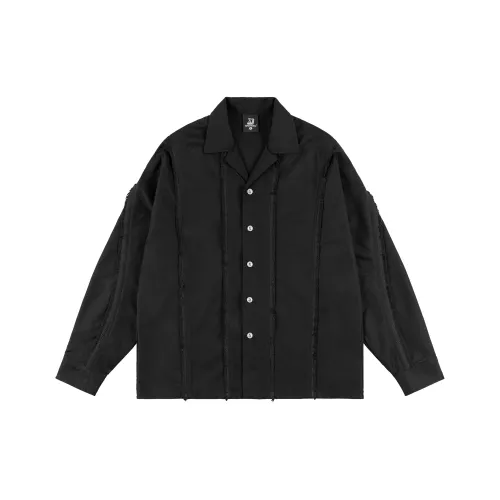 XINYINSU 24FW Рубашка Унисекс Черный