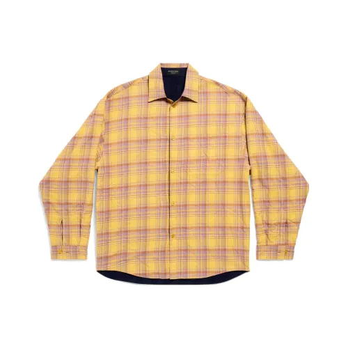 Balenciaga SS24 Рубашка Унисекс Свободный крой