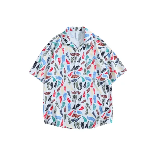 CLOR Рубашка Унисекс Далматинец Белый