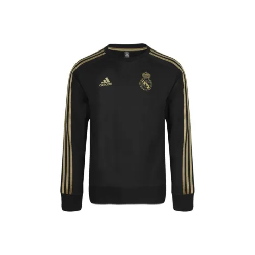 Adidas Real SWT Топ Толстовка Мужская Черная