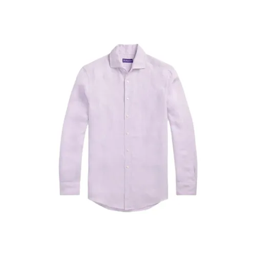 Ralph Lauren Purple Label SS25 Рубашка Мужская Фиолетовая