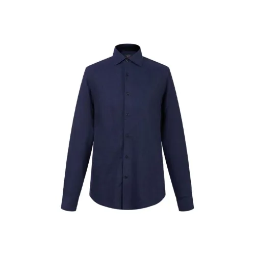 Paul Shark Yachting Рубашка Мужская Темно-Синяя