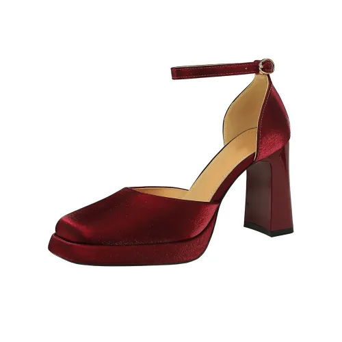 YAFEI XUANYU Грубый каблук Высокие каблуки Женские