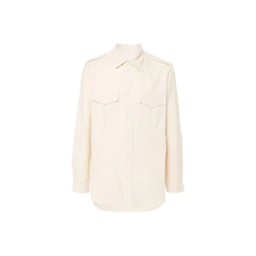 ISABEL MARANT Светлый Бежевый Мужские Рубашки