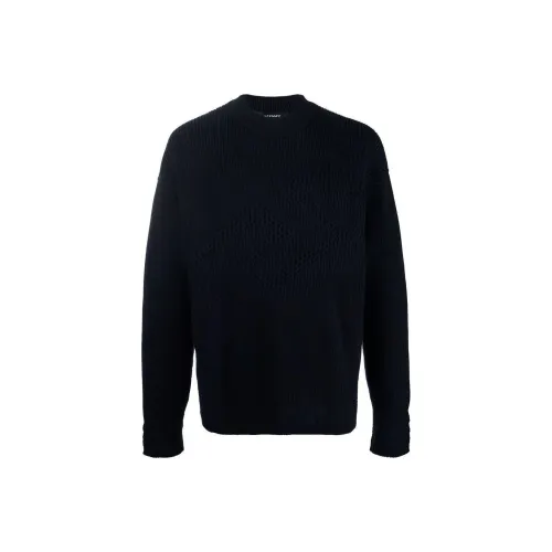 FANSIZHE Свитер Мужской Темно-синий