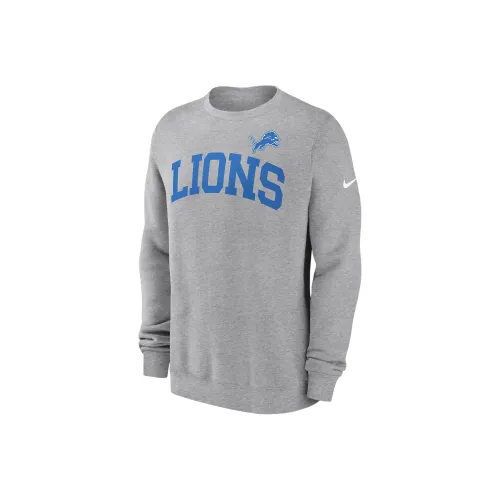 Толстовка Nike Detroit LionsClub Мужская Серого цвета