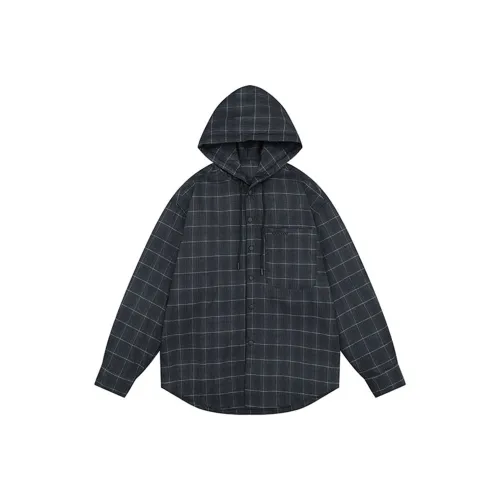 GTLA Темно-серый Унисекс Рубашки