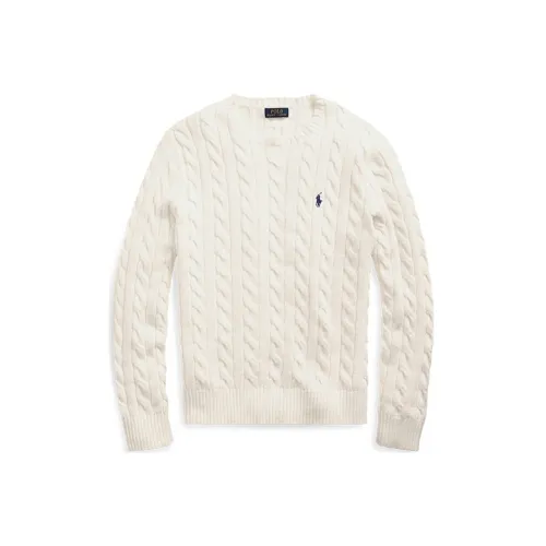 Polo Ralph Lauren SS21 Свитер Мужской Экрю