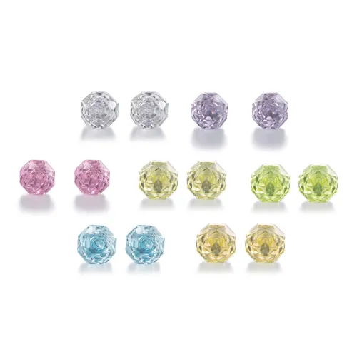 Welcome to the treasure Молодежные серьги-гвоздики из кости с цирконием стиль позиционирования "Girlfriend" женские