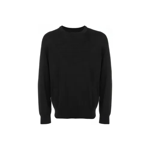 EMPORIO ARMANI Свободный крой Трикотаж Мужской Черный