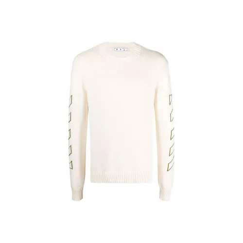 Off Белый FW21 Белый Мужские Свитера