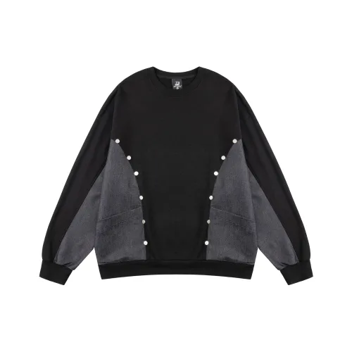 XINYINSU 24FW Толстовка Унисекс Черный